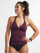 Set It And Forget It Halter Tankini Top