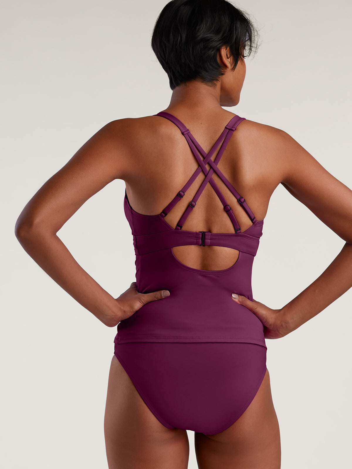 Metis Underwire Tankini Top - Solid