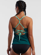Tidal Rave Underwire Tankini Top - Colorblock all-groups