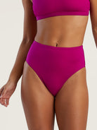 Streamline High Waisted Bikini Bottom - Solid