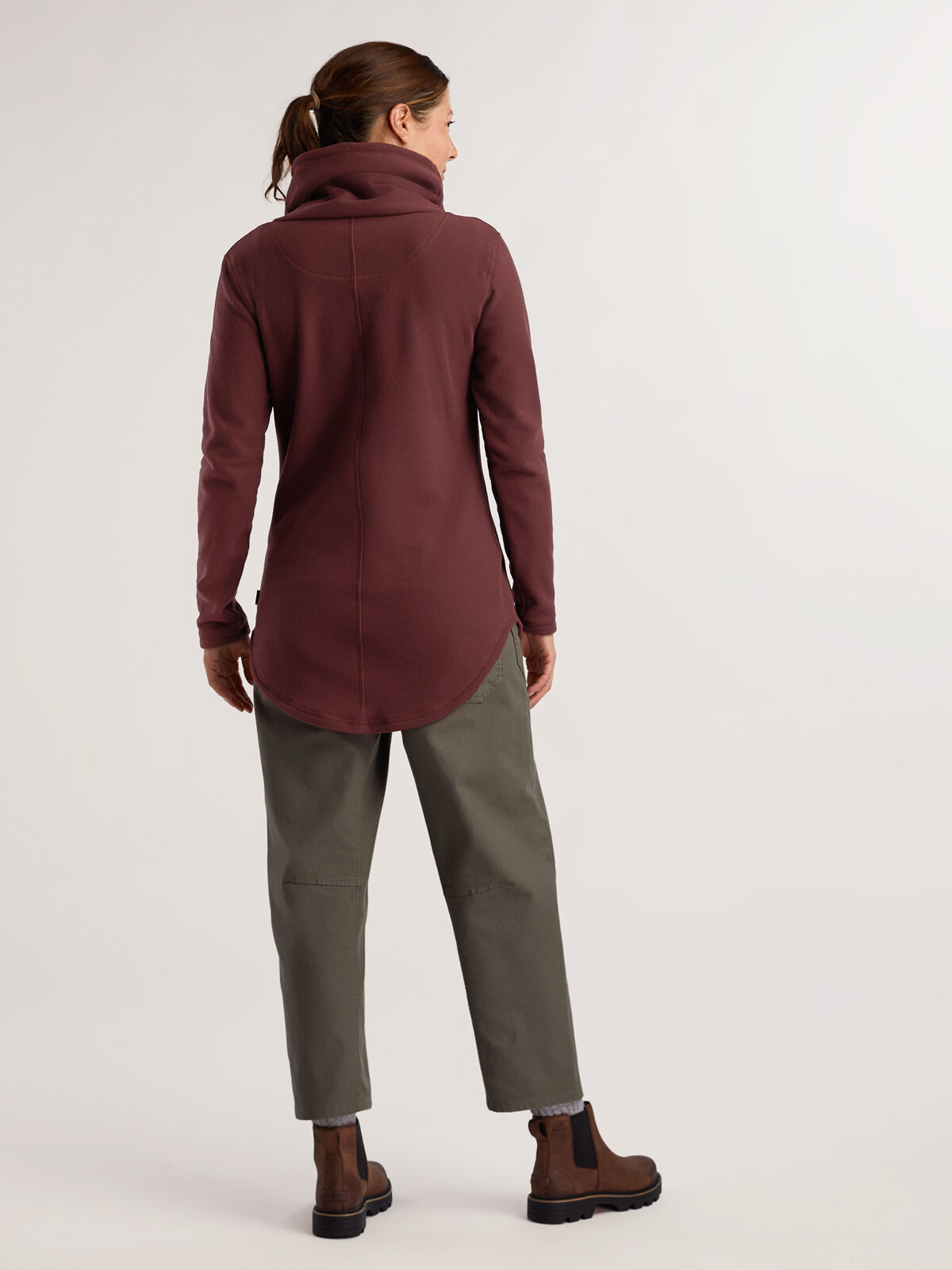 Funnel Neck Sweatshirt: Small Batch 