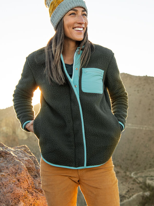 Annapurna Reversible Fleece Jacket, , model