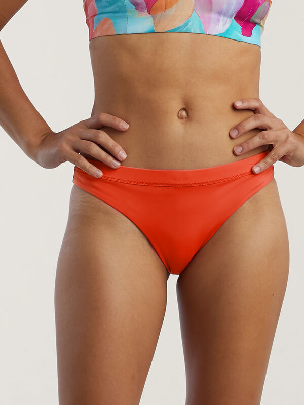 Cheeky Bikini Bottom: Hilo Solid Color
