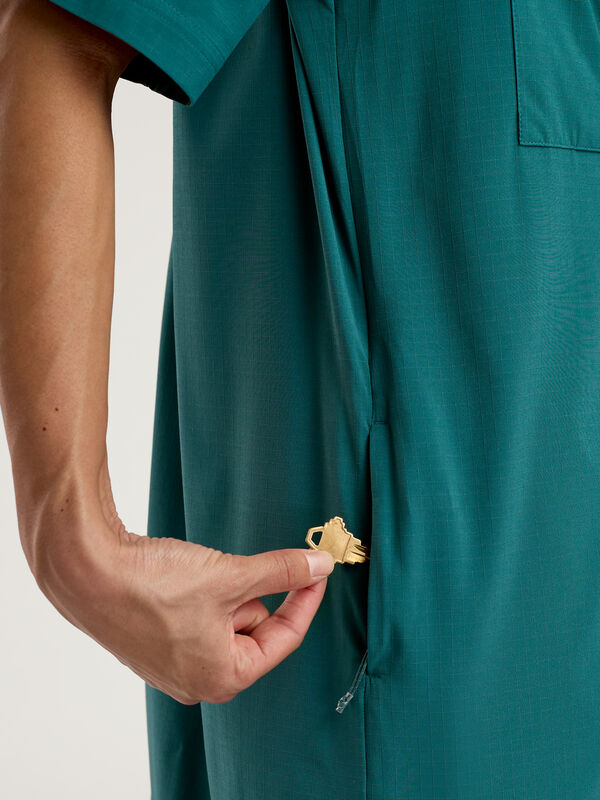 Sola Button Down Shirt Dress, , original