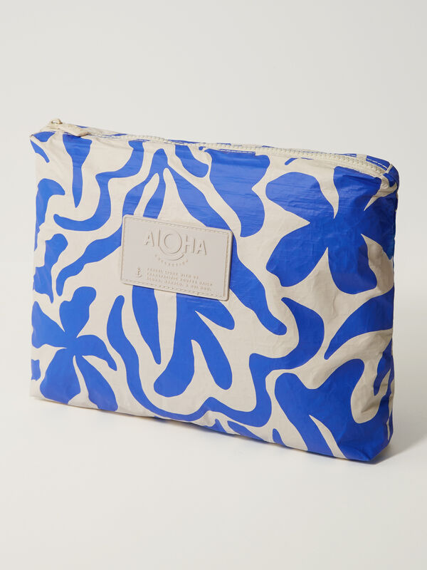 Aloha Collection Mid Zipper Splash-Proof Pouch
