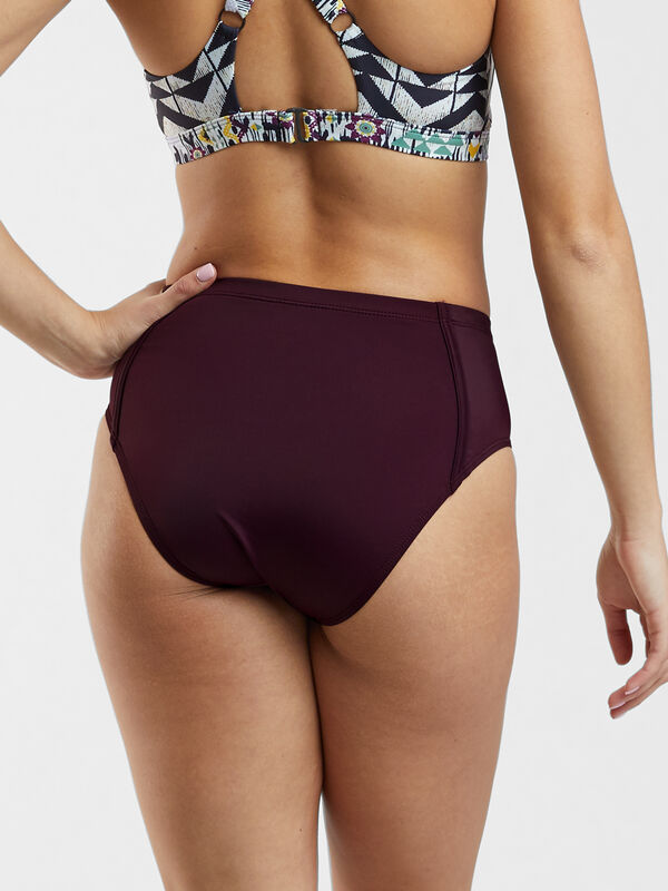 Francie High Waisted Bikini Bottom - Solid, , original