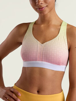 Racerback Sports Bra: Plume AB