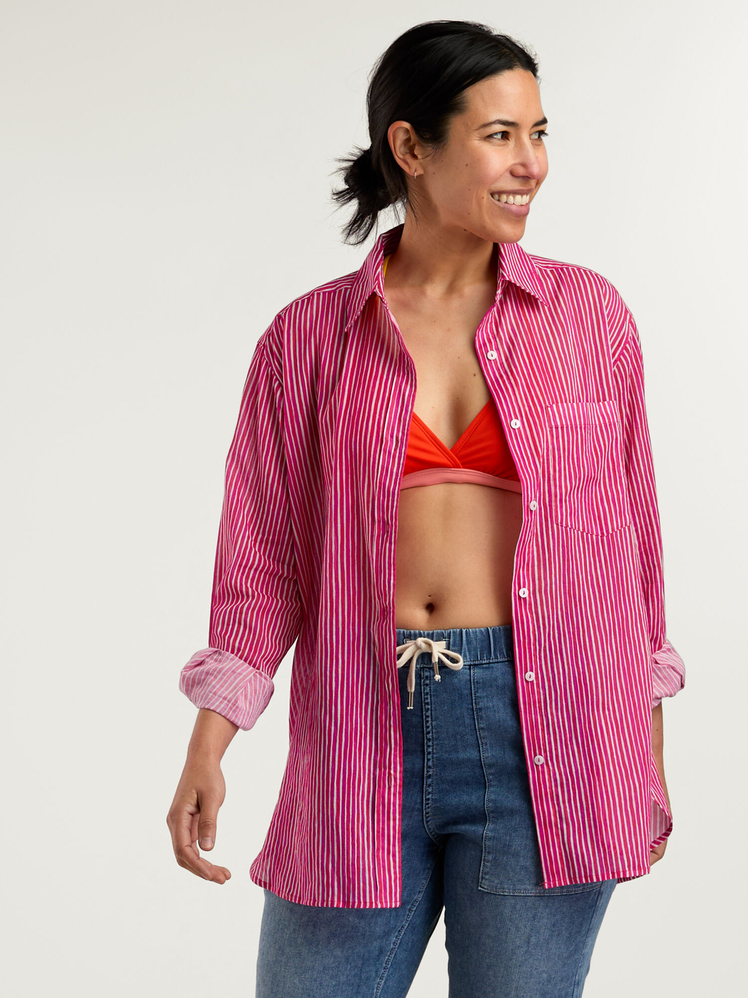 Moorea Gauze Tunic Top, , original