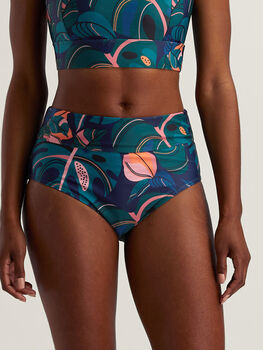 Hi Line High Waisted Bikini Bottom
