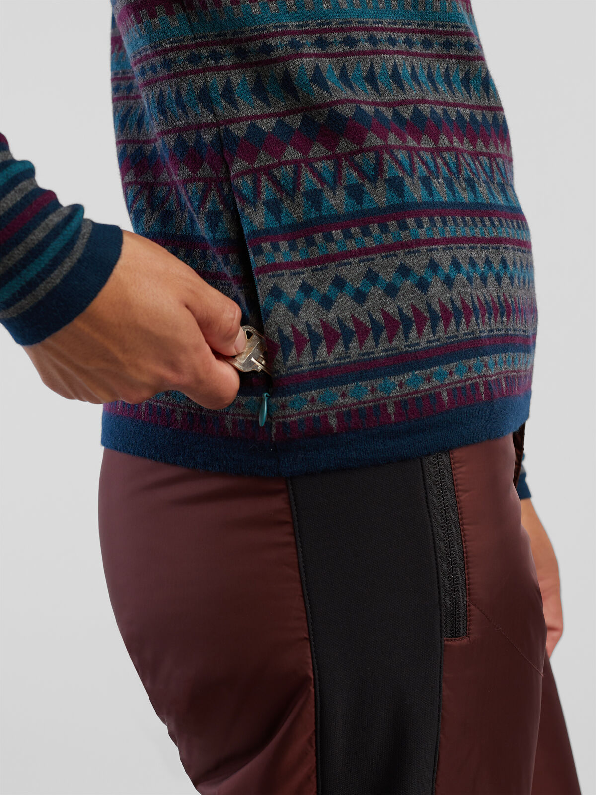 Women's Quarter Zip Sweater: Super Power