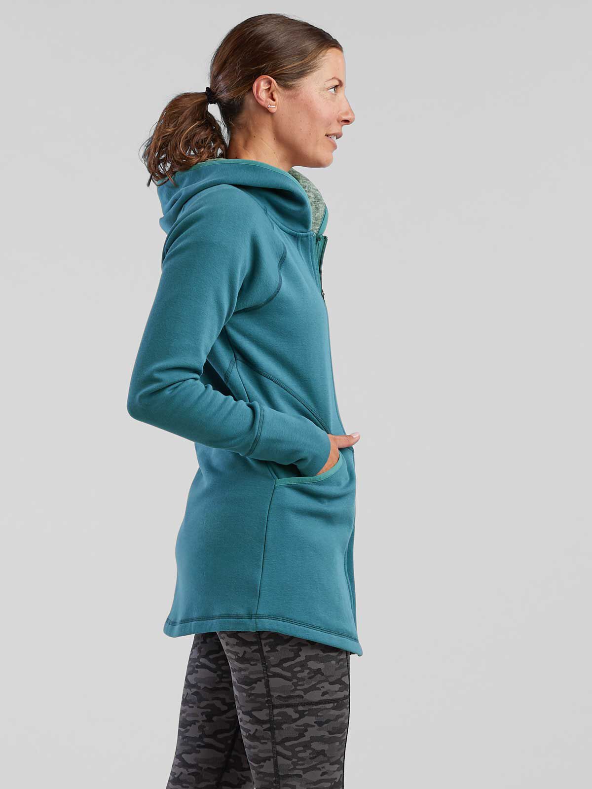 Tunic Hooded Sweatshirt Mighty | Title Nine