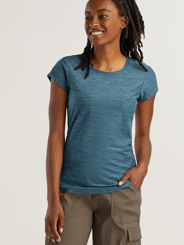 Ruched T Shirt Short Sleeve Grace