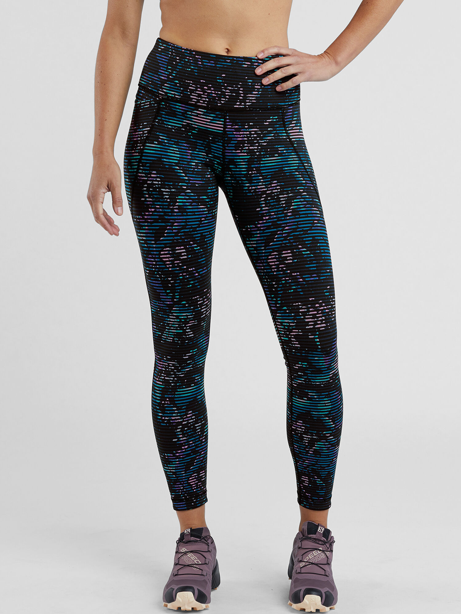Mad Dash Reversible 7/8 Running Tights - Vignette, , original
