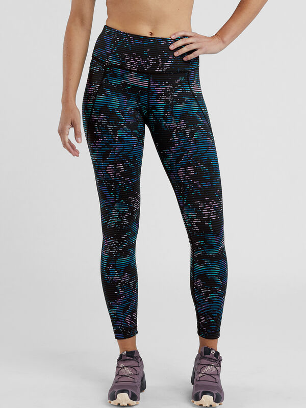Mad Dash Reversible 7/8 Running Tights - Vignette, , original