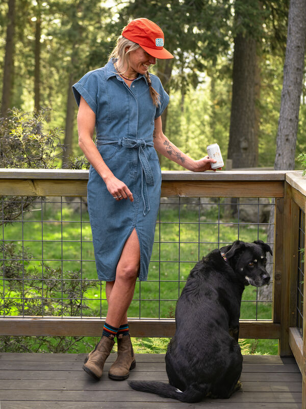 Carve Designs Franny Lightweight Denim Dress