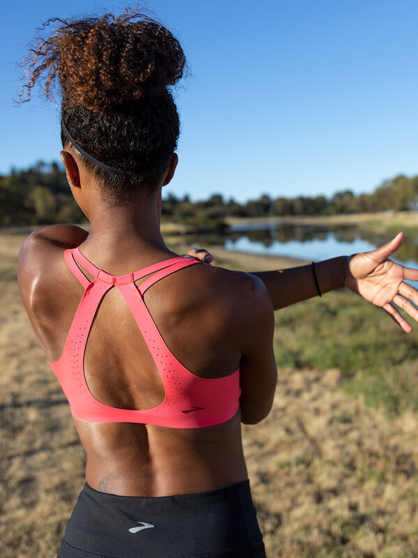 Run It All Strappy Sports Bra, , original