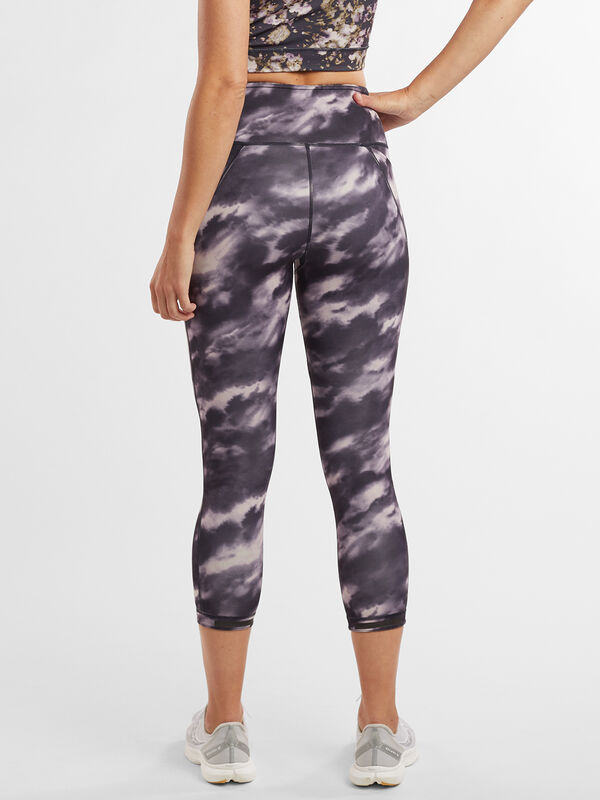 Mad Dash Reversible Crop Tights - Napili/Poipu, , original