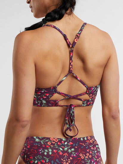 Tidal Rave Underwire Bikini Top - Floral Frenzy: Image 5