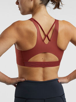 Run It All V Neck Bra