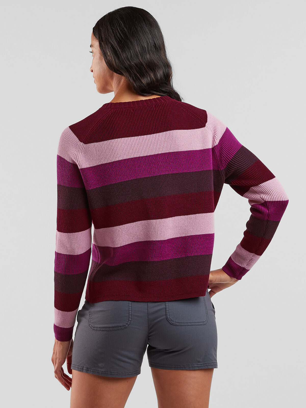 Instit side hotsell stripe crew neck