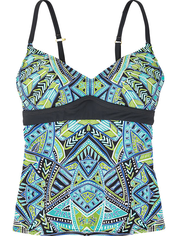 Streamline Tankini Top - Senegal, , original