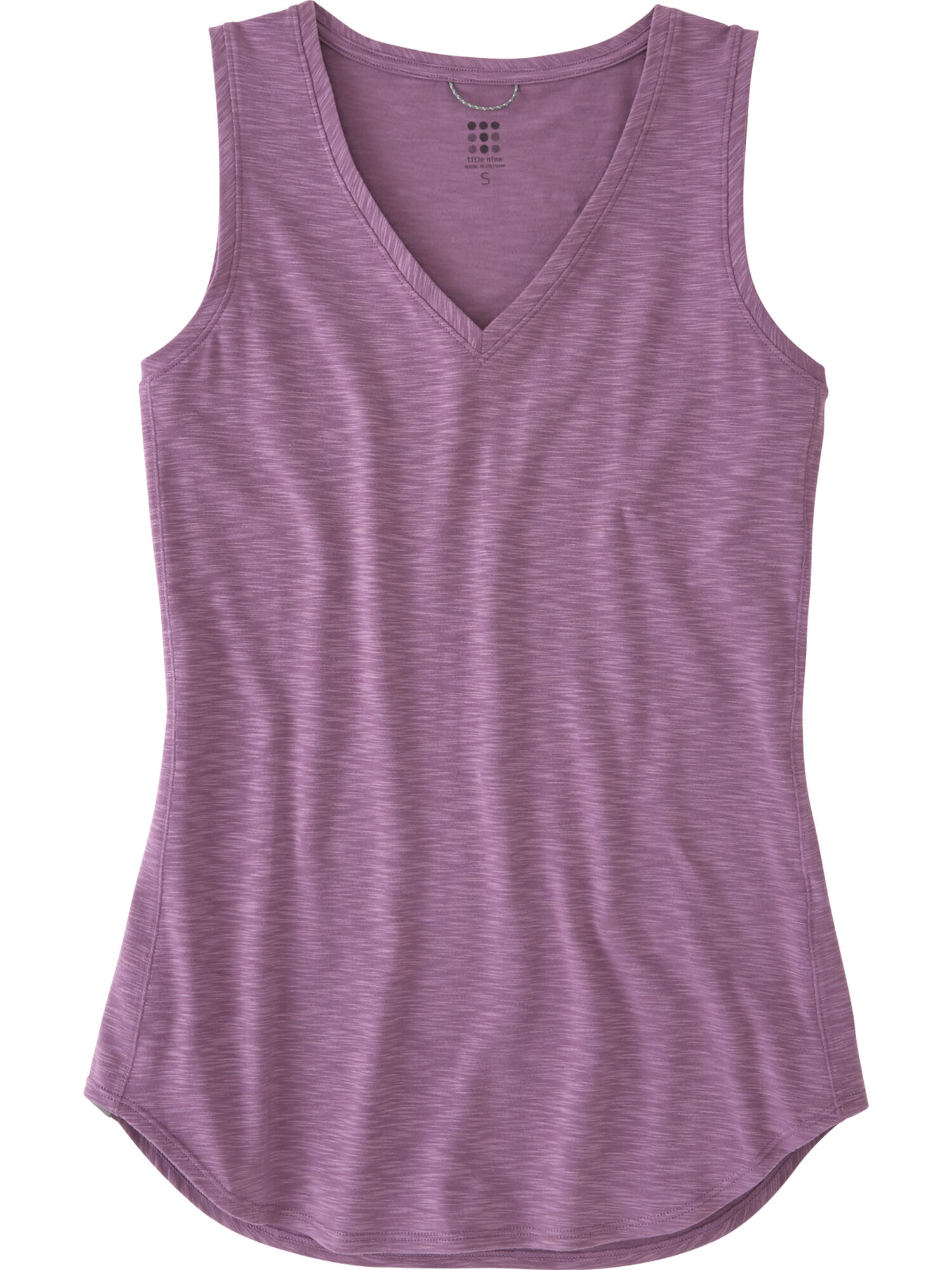 V Neck Tank Top Womens Henerala Solid Title Nine