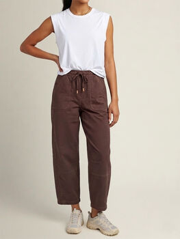 Women's High Rise Barrel Pants: Scout