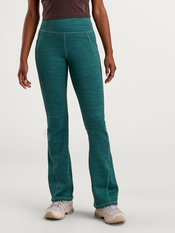 Crash Fleece Lined Flare Pants - Petite, , original