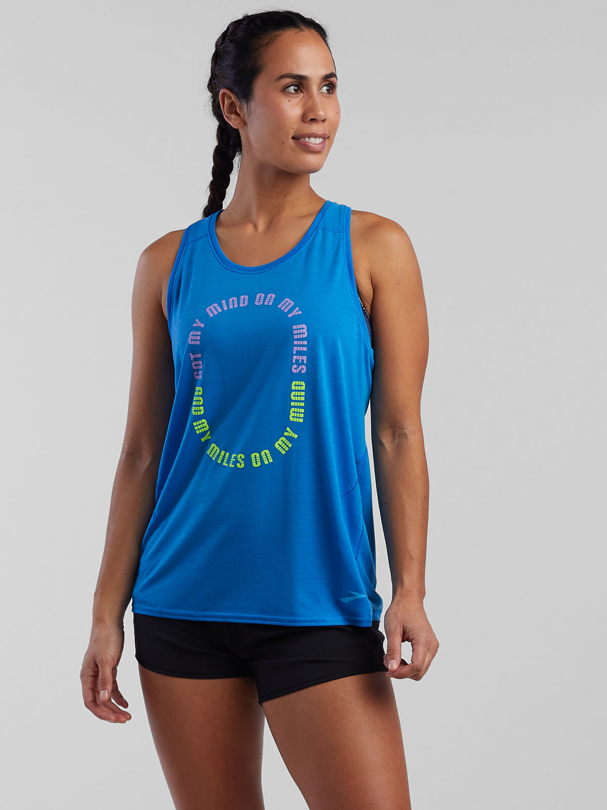 Brooks Running Graphic Tank High Mileage 2.0 Title Nine