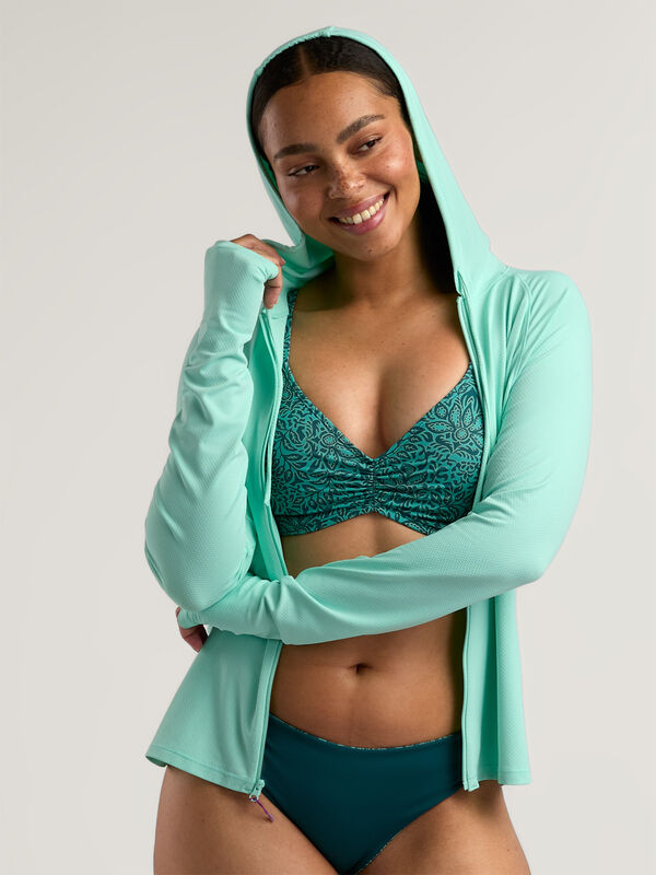 Women&rsquo;s UPF 50 Full Zip Sun Shirt Sunbuster