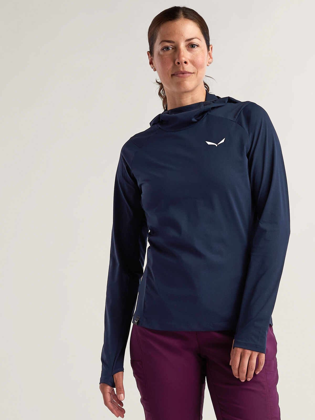 Salewa Women's UPF 50 Hoodie: Puez Sun Pullover | Title Nine