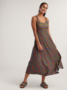 Liberty Twist Midi Dress