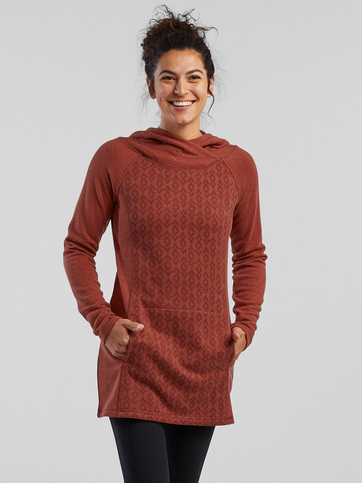 Christopher & Banks - C&B Long Sleeve Solid Knit Layering Tunic - ShopHQ