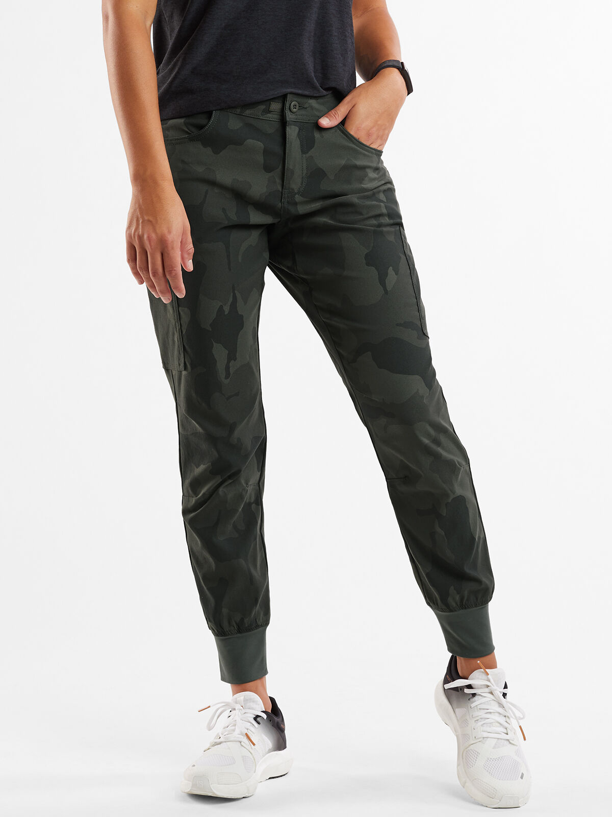 Buy MAYSIXTY Printed Cotton Slim Fit Womens Active Wear Track Pants |  Shoppers Stop