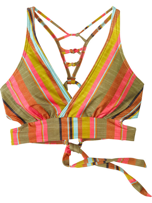 Fergusen Bikini Top - Cacti Soleil Stripe, , original