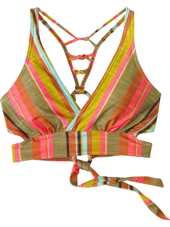 Fergusen Bikini Top - Cacti Soleil Stripe, , original