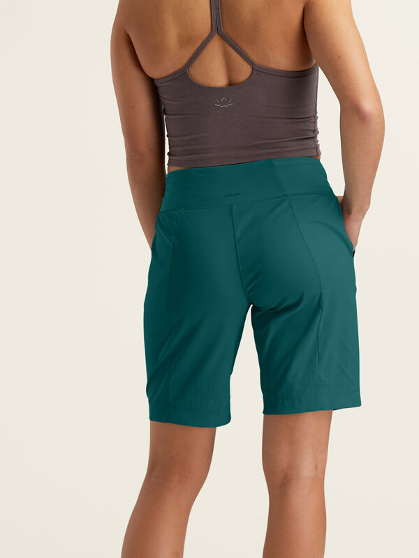 Prana Womens Hiking Shorts: Evergreen 9.5