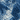 Moorea Gauze Bandana, Indigo Floral Print, swatch