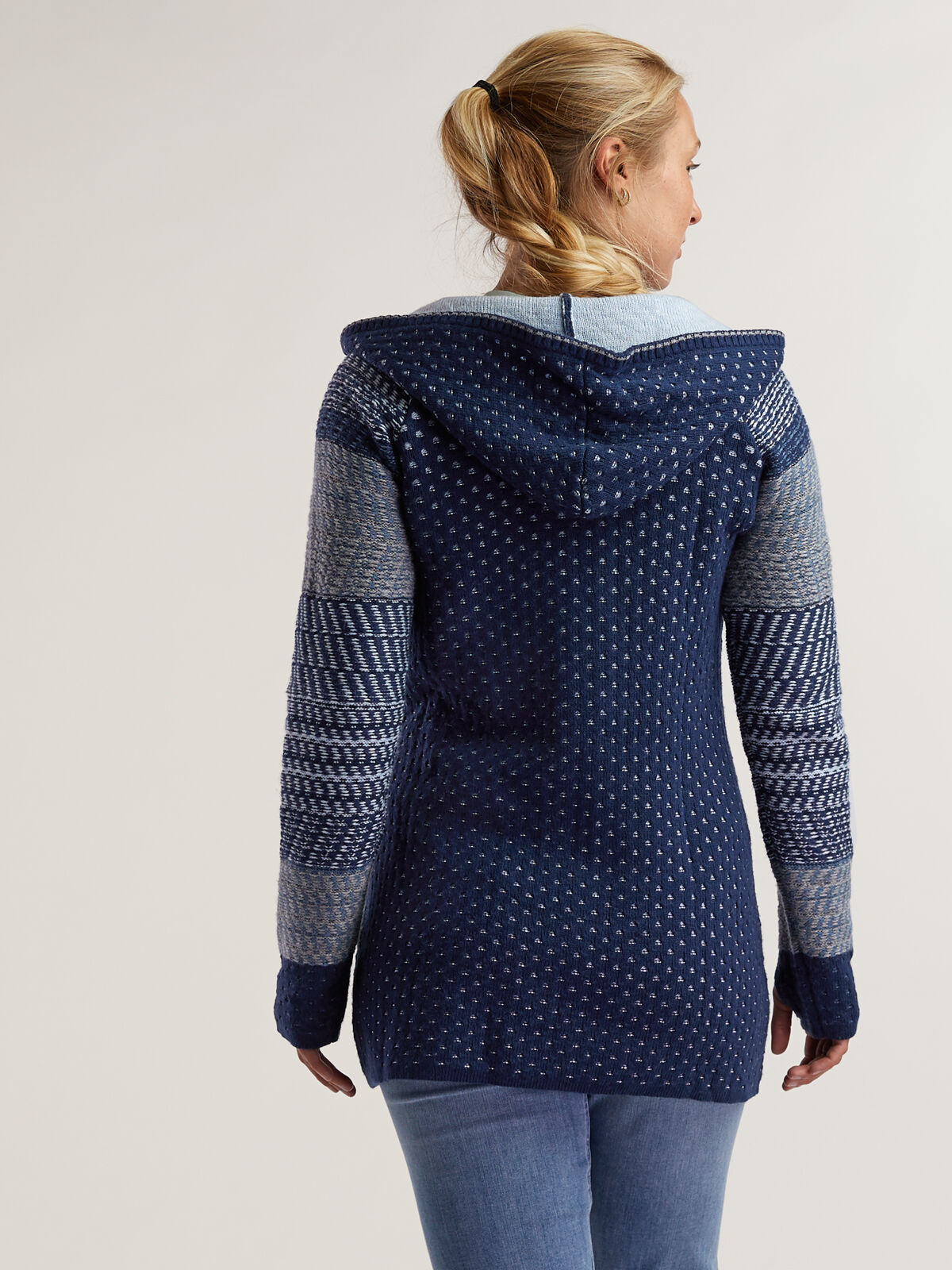 Full-Zip Cardigan Sweater: Mover Maker