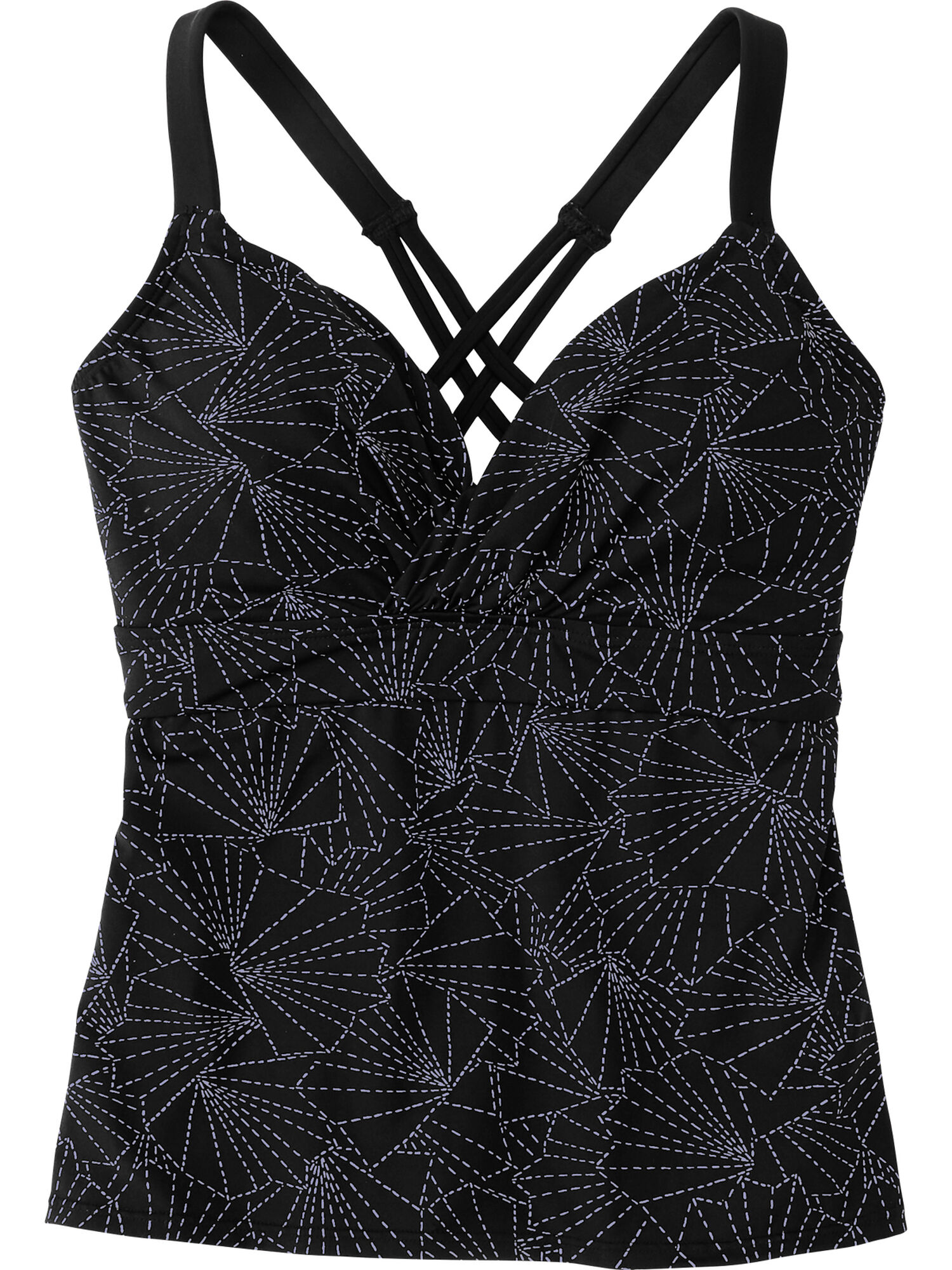 Metis Underwire Tankini Top - Sashiko, , original
