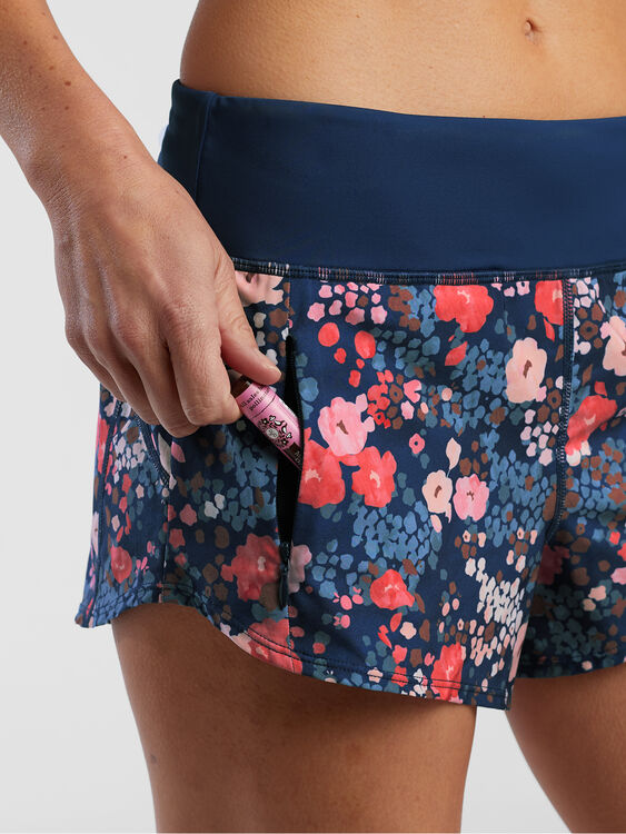 Wahine Swim Shorts - Floral Crush, , original