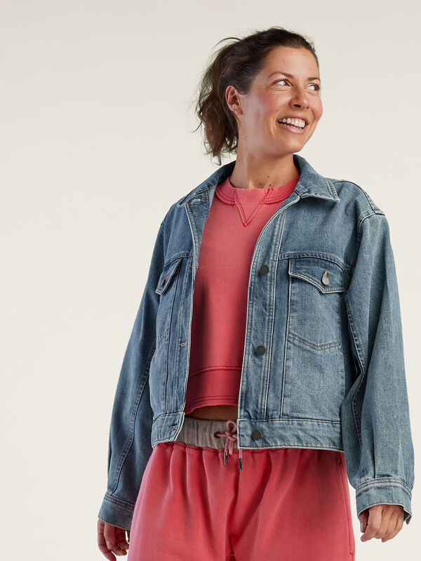 Performance Denim Jacket, , original