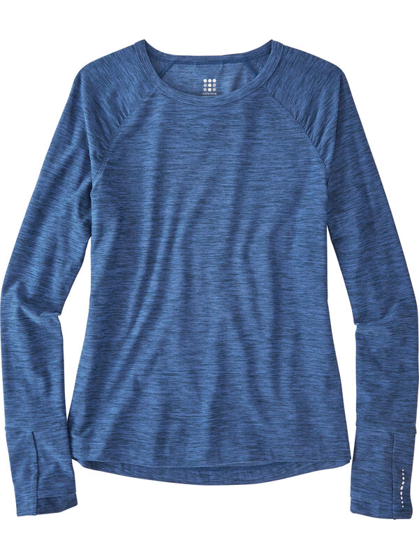 Grace Raglan Long Sleeve Tee, Cadet, original