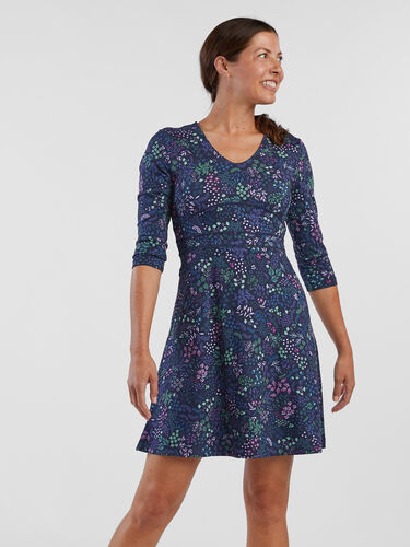 Dream 3/4 Sleeve Dress - Wildwood