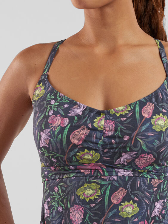 Tidal Rave Underwire Tankini Top - Montmartre, , original