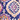 Siren Bikini Top - Porto, Cobalt Print, swatch