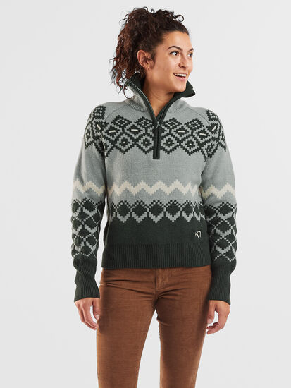 Apres View Zip Up Sweater: Image 3
