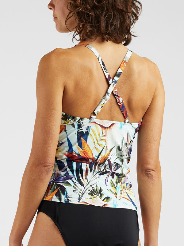 Sure Bet Tankini Top - Tropical, , original