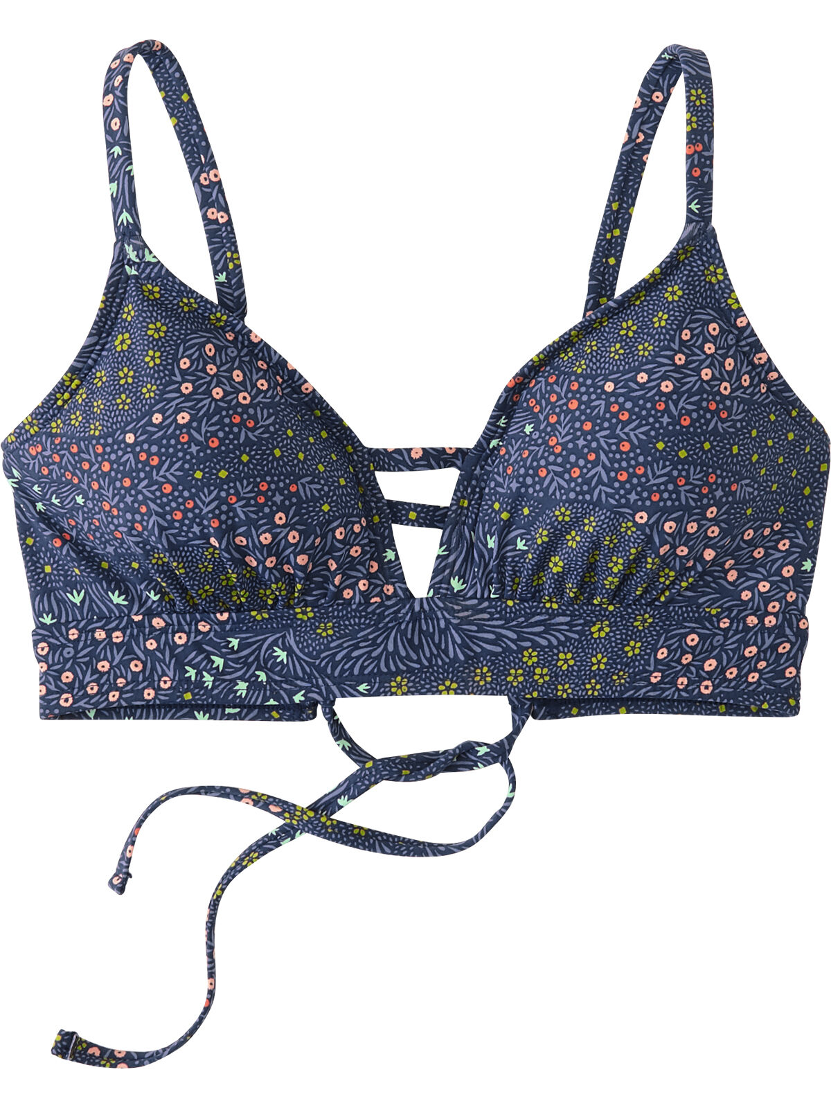Sporty Bikini Top: Zehra Alpine Bloom | Title Nine