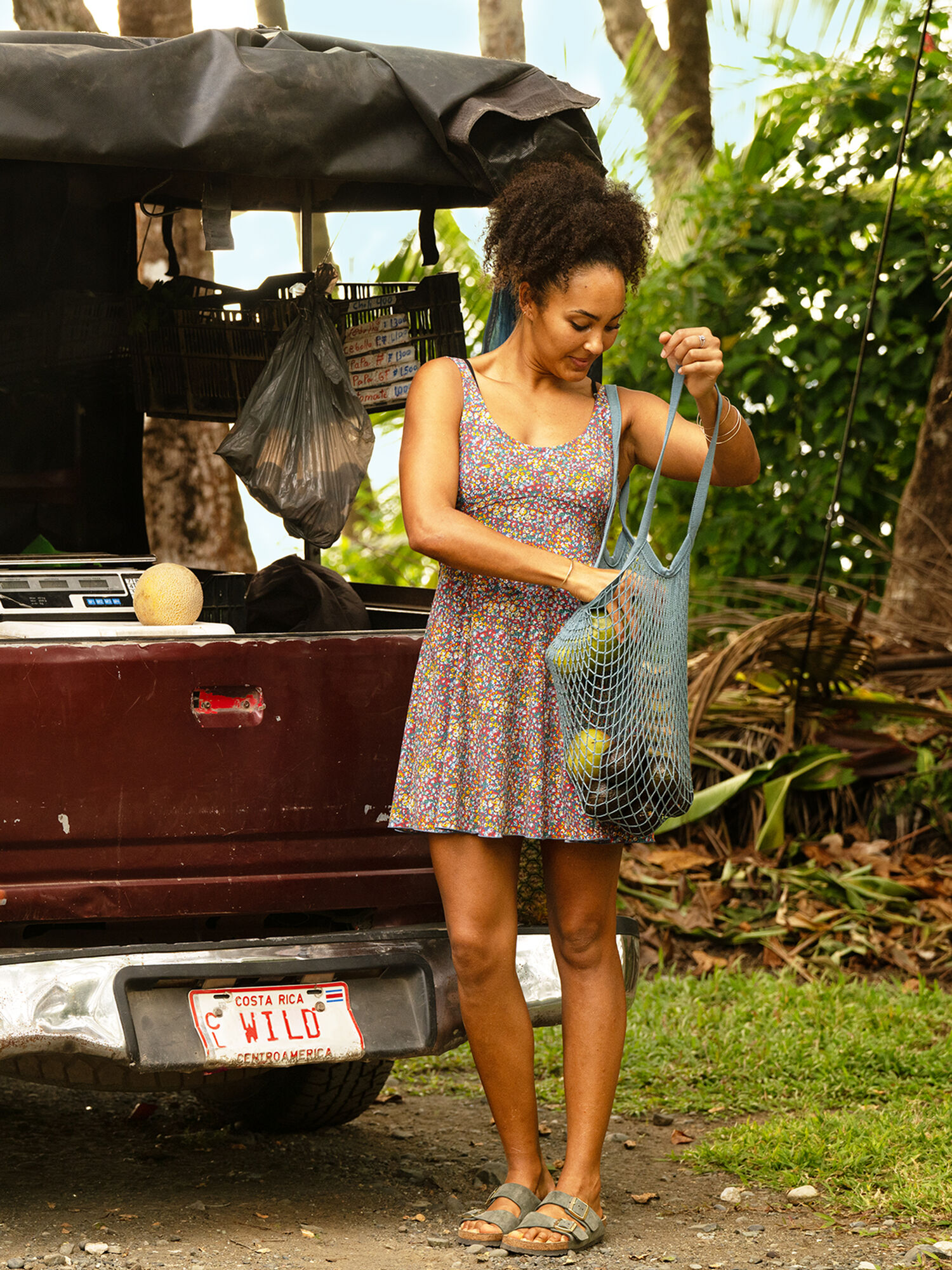 Crusher Pleated Adventure Dress, , model